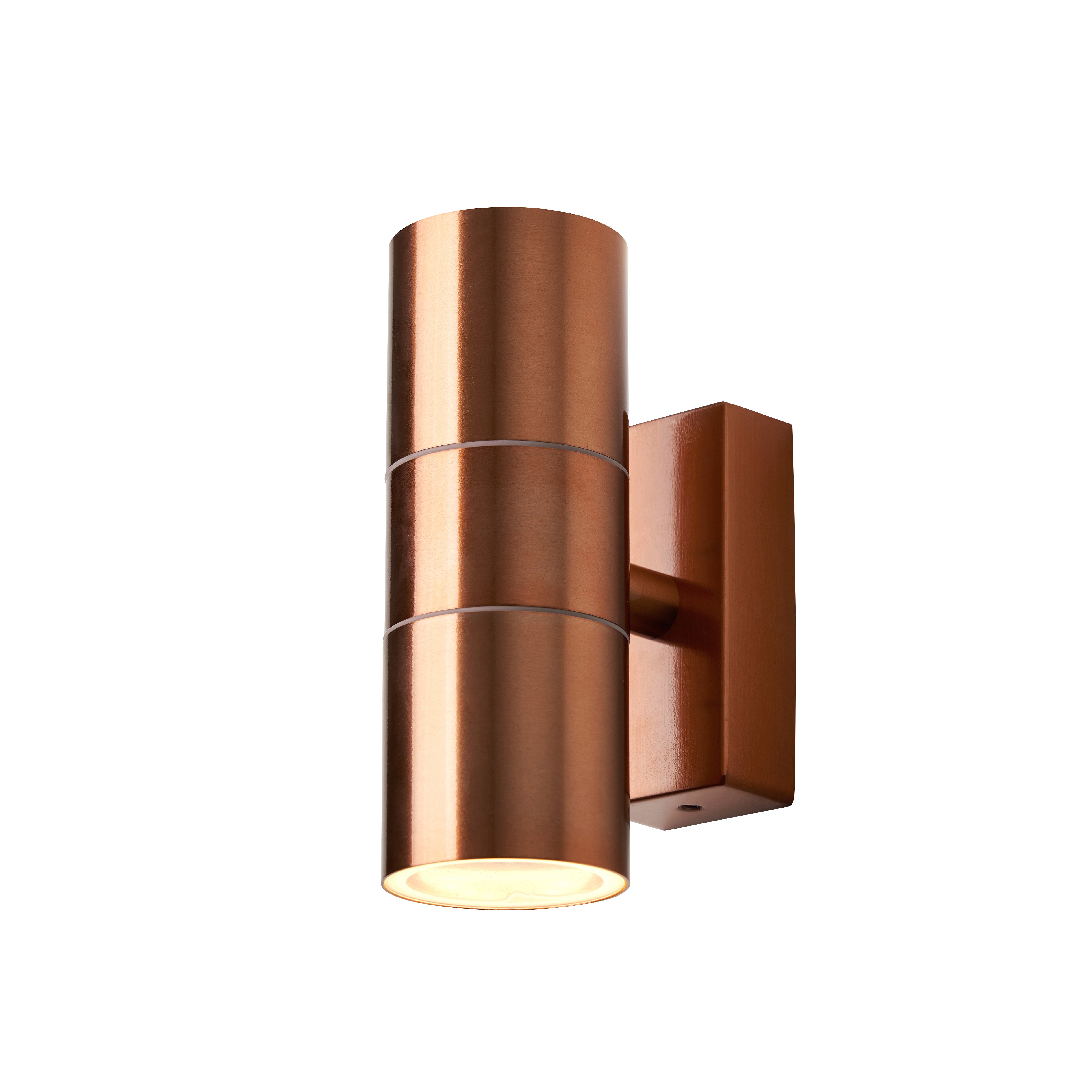 Forum ZN-20941-COP-65 Leto 2 Light Up and Down Outdoor Wall Light - Copper