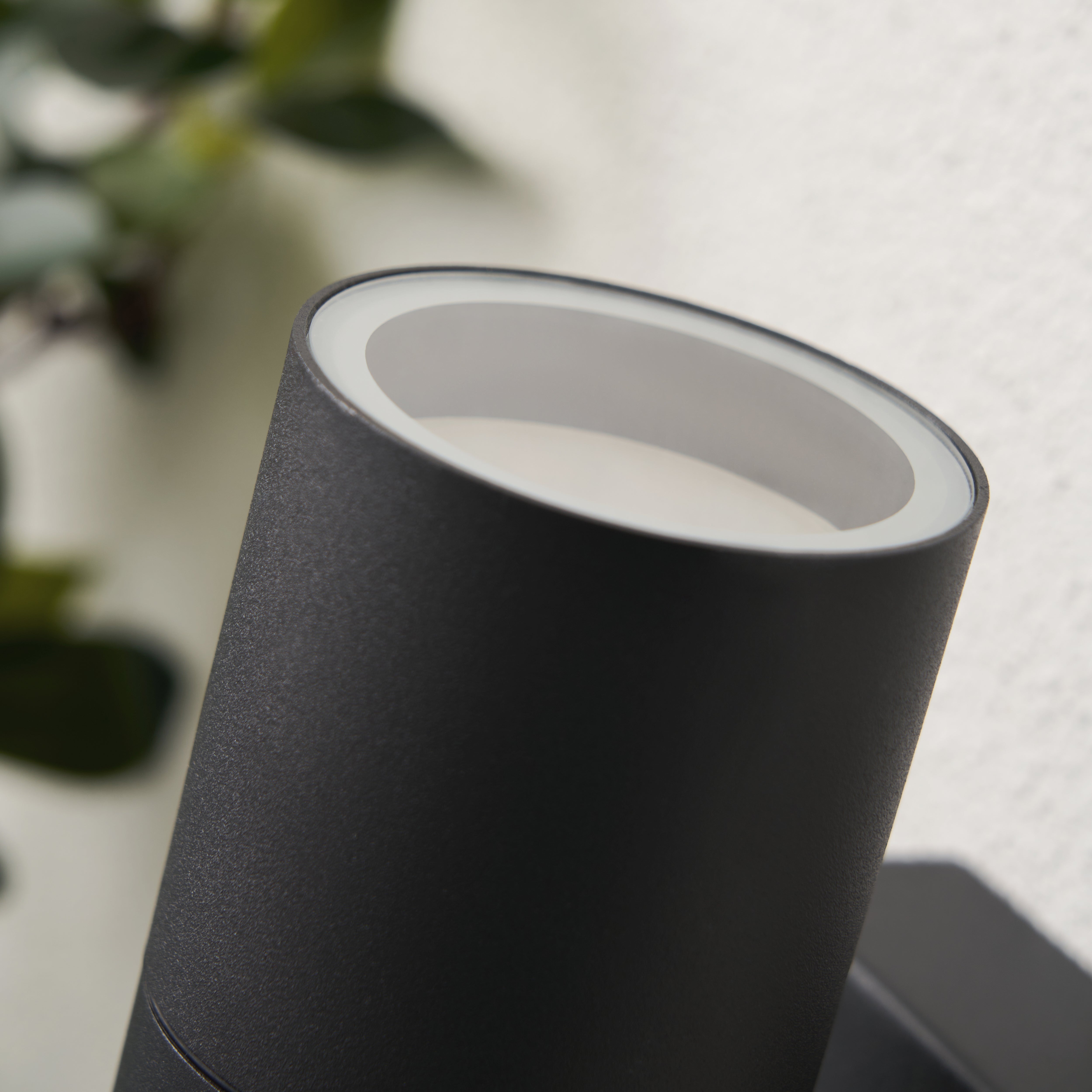 Forum ZN-29179-ANTH-65 Leto Outdoor Wall Light with PIR Sensor, Anthracite