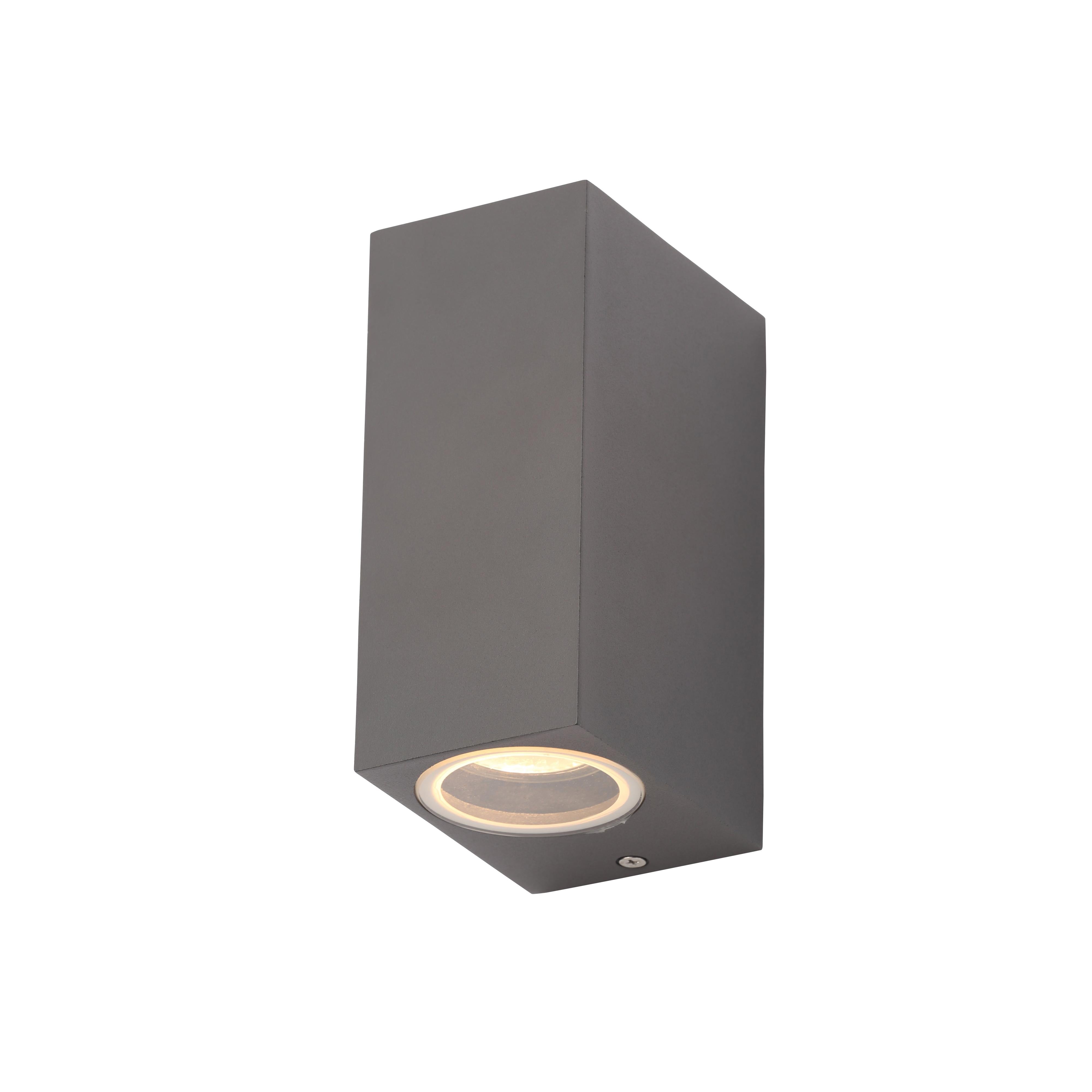 Forum ZN-31759-ANTH Fleet Outdoor Square Wall Light, Anthracite