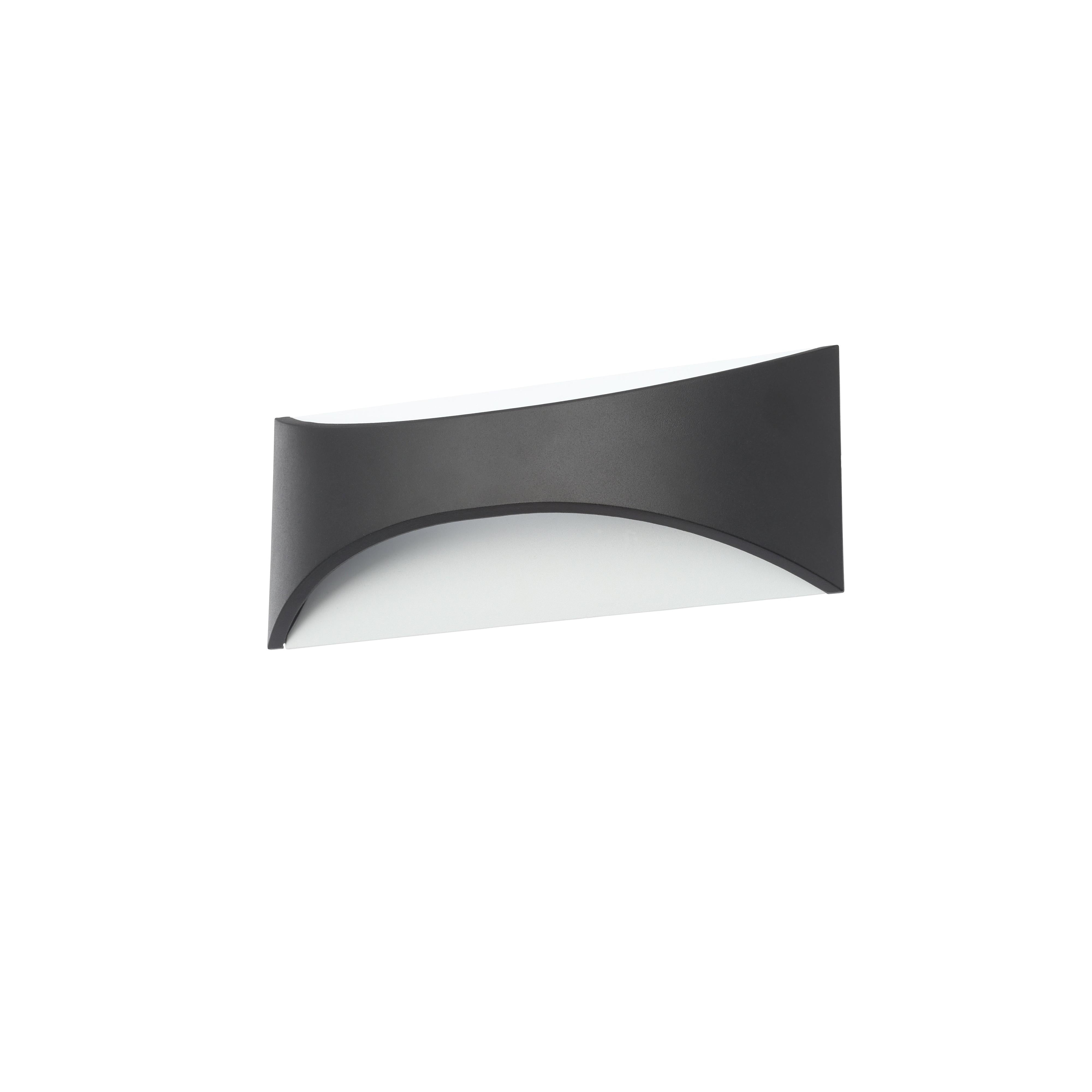 Forum ZN-31768-BLK Stroud Outdoor 6 Watt Wall Light, Black