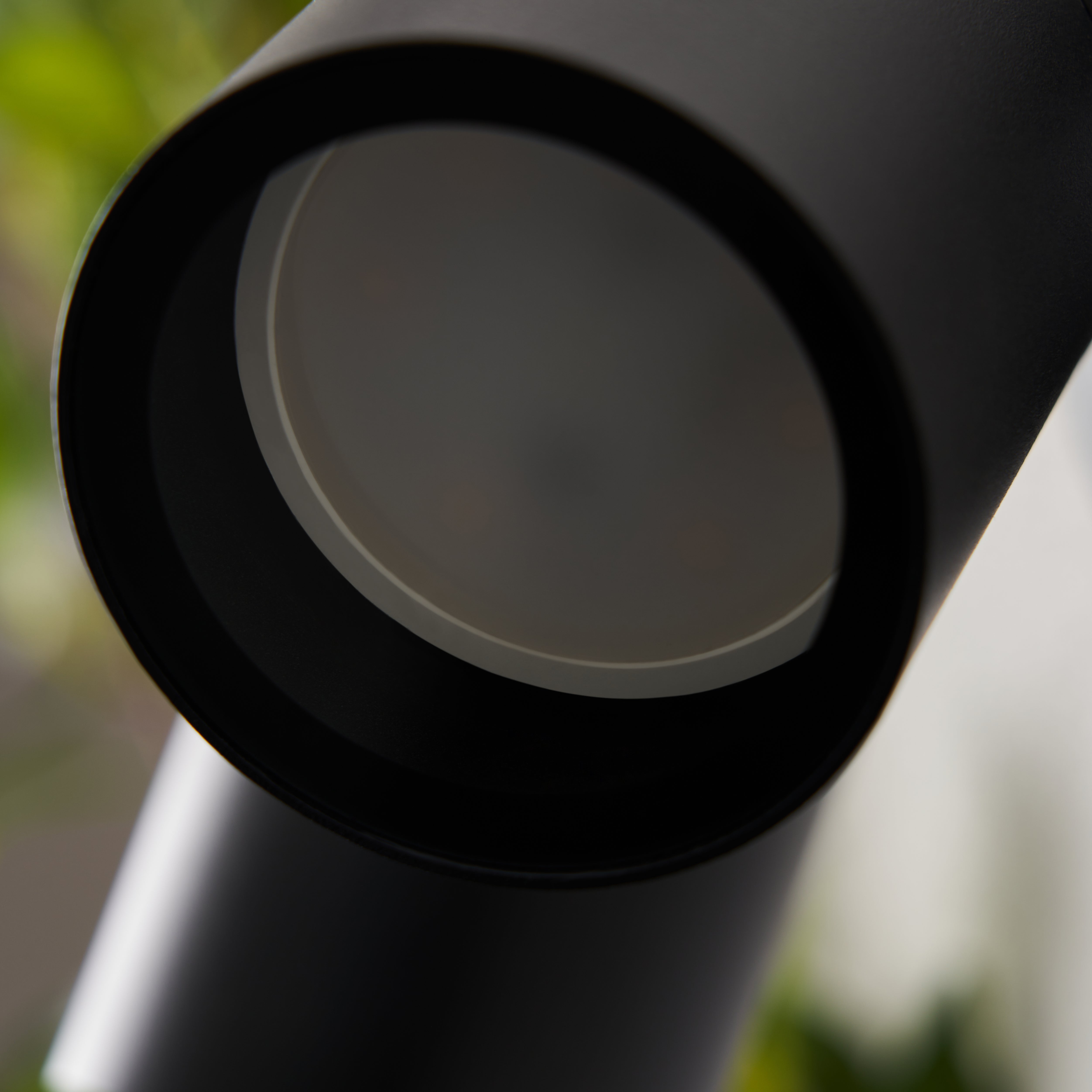 Forum ZN-34018-SBLK-65 Leto Twin Outdoor Wall Light, Black