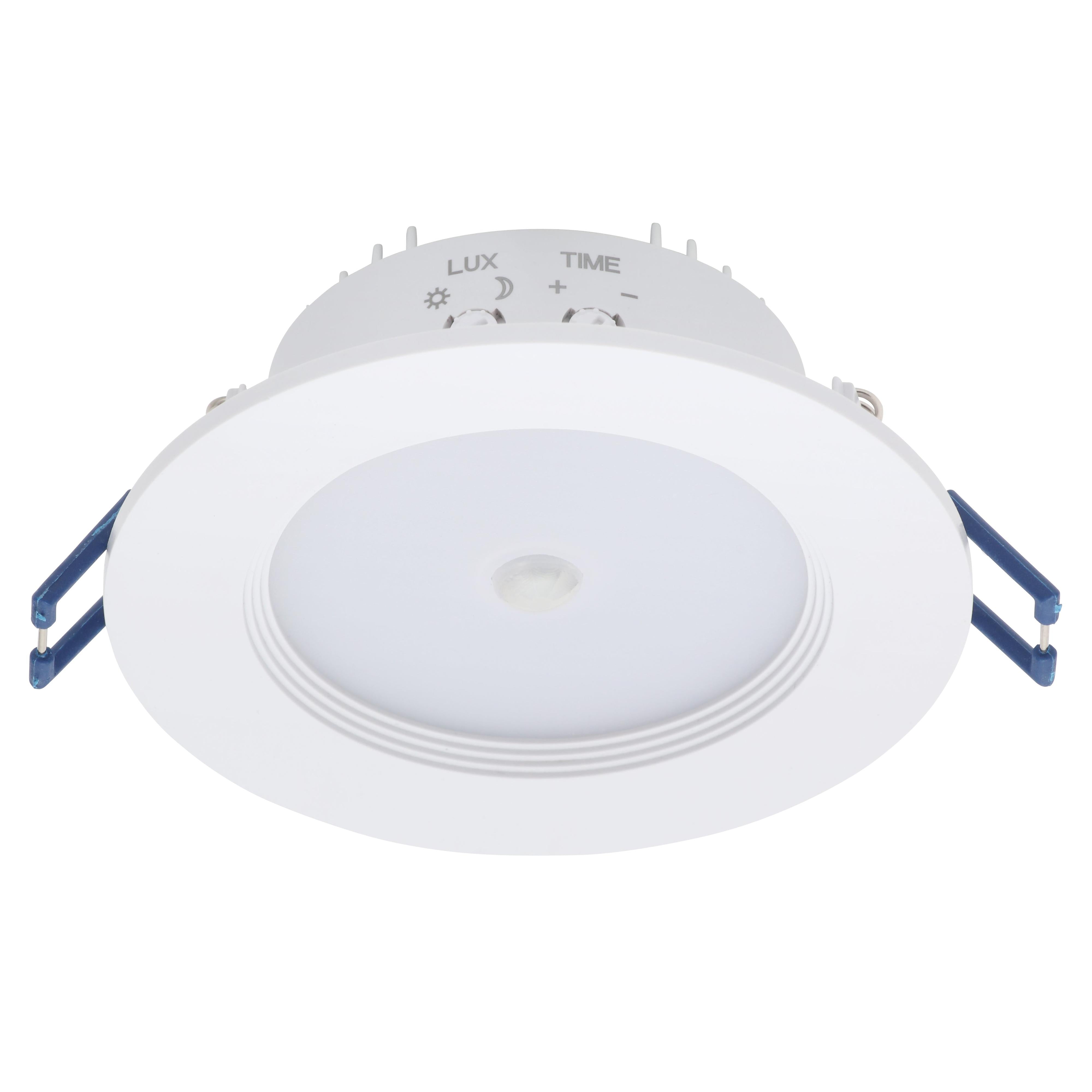 Forum ZN-35690-WHT Reno Recessed Downlighter with 360 Degree PIR Sensor - White