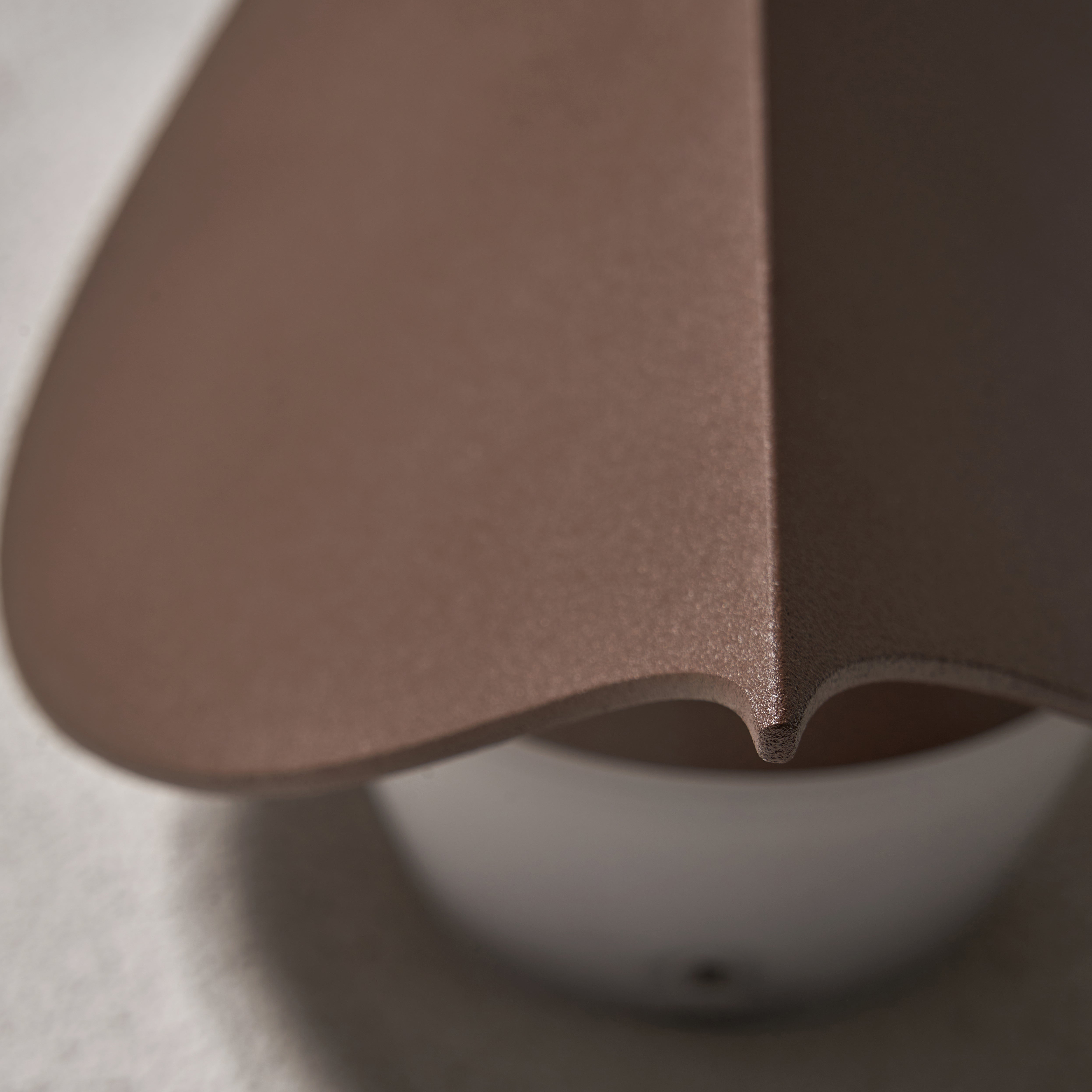 Forum ZN-43344-RST Alani Outdoor LED Leaf Style Wall Light, Rust