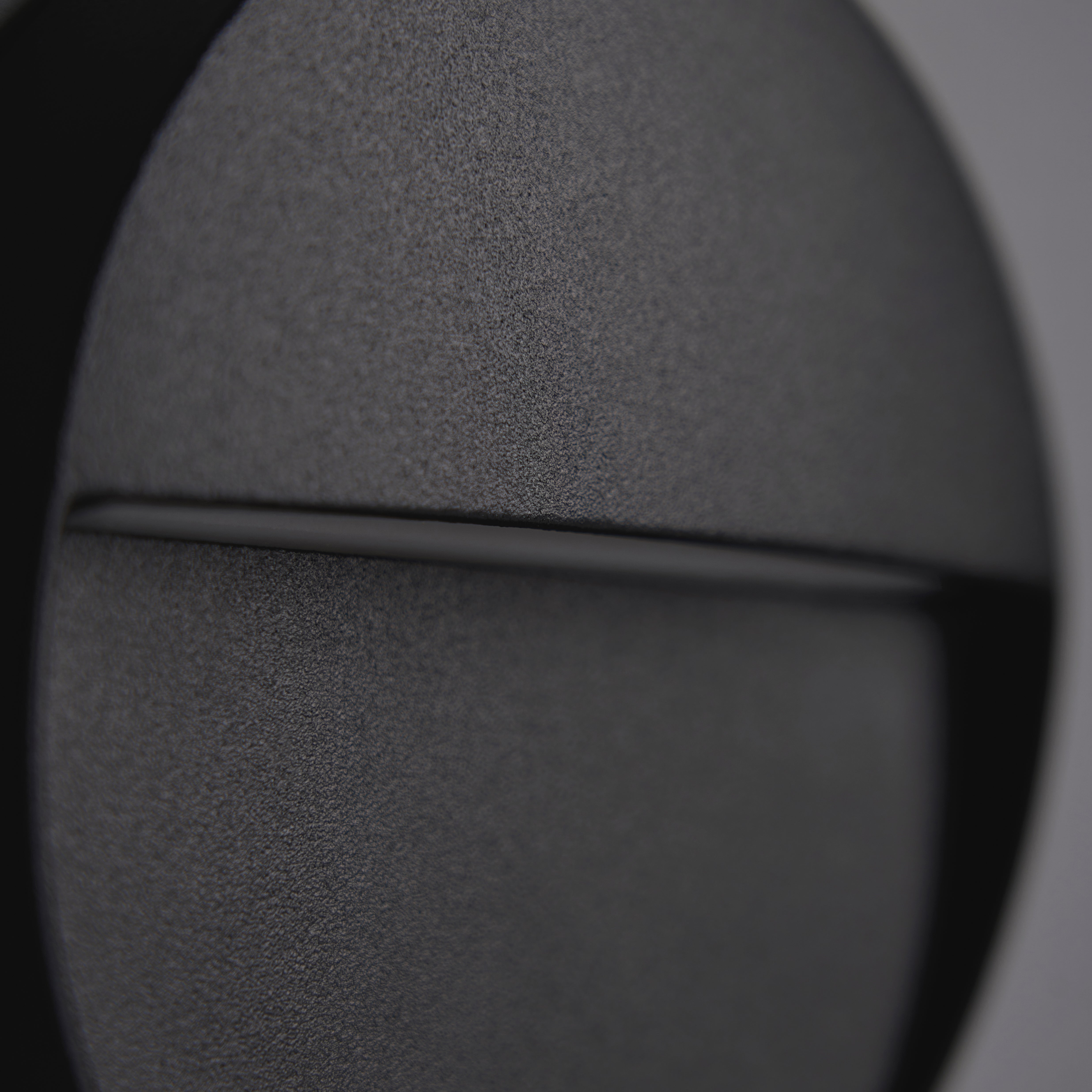 Forum ZN-44236-BLK Onza Outdoor LED 11cm Round Wall Light, Black