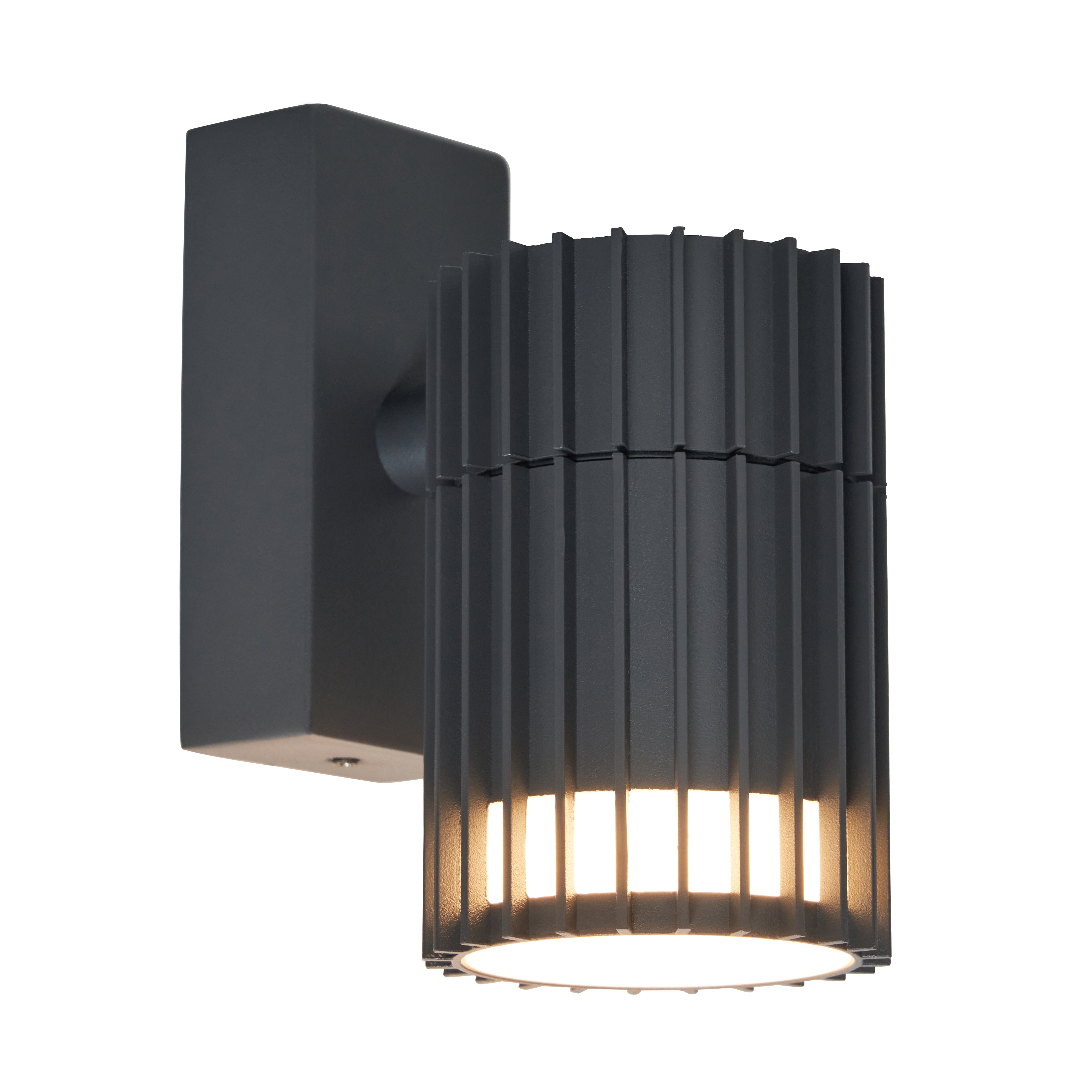 Forum ZN-44264-ANTH Muto Outdoor Fixed Down Wall Light, Anthracite