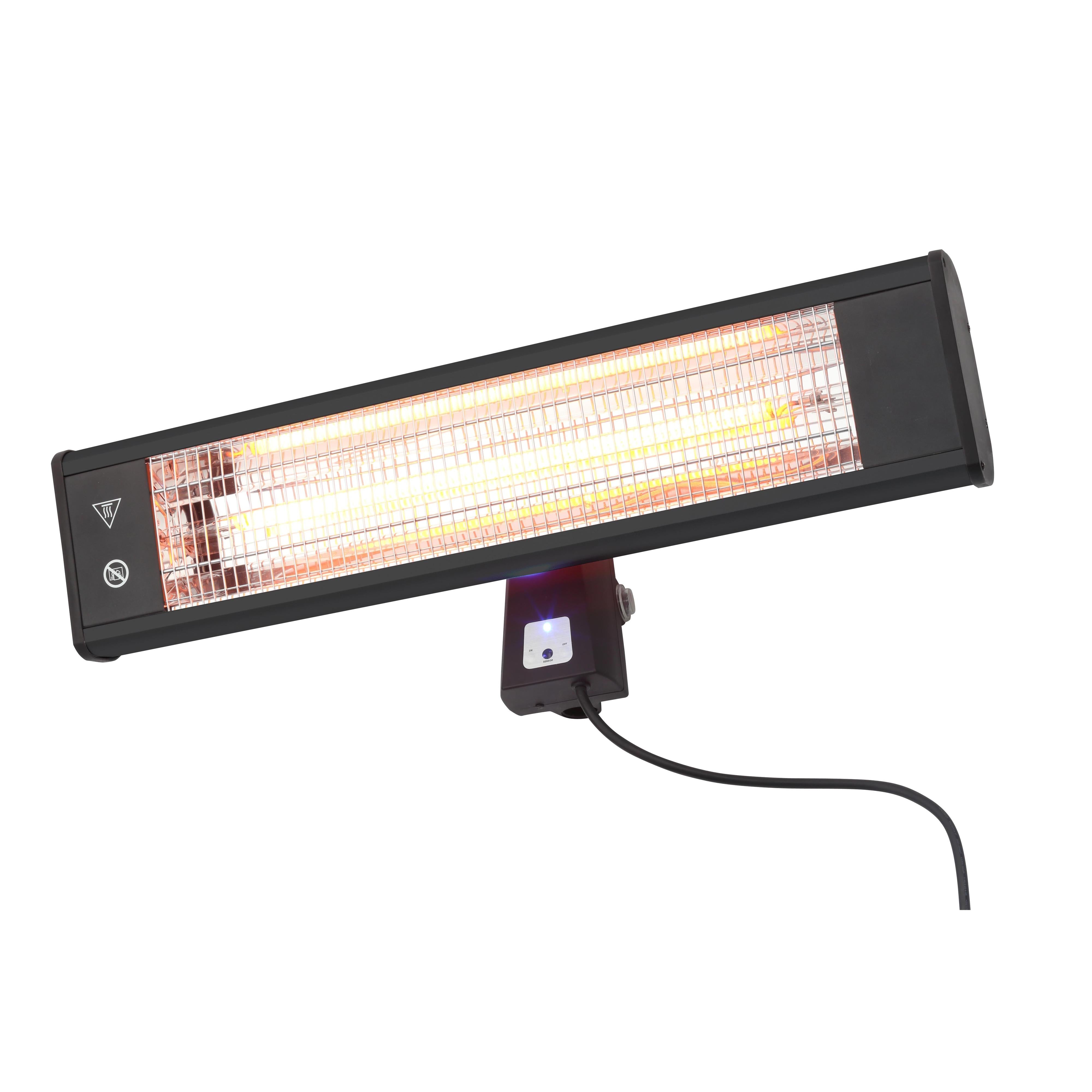 Forum ZR-32298-BLK Wall Mount Patio Heater 1800W