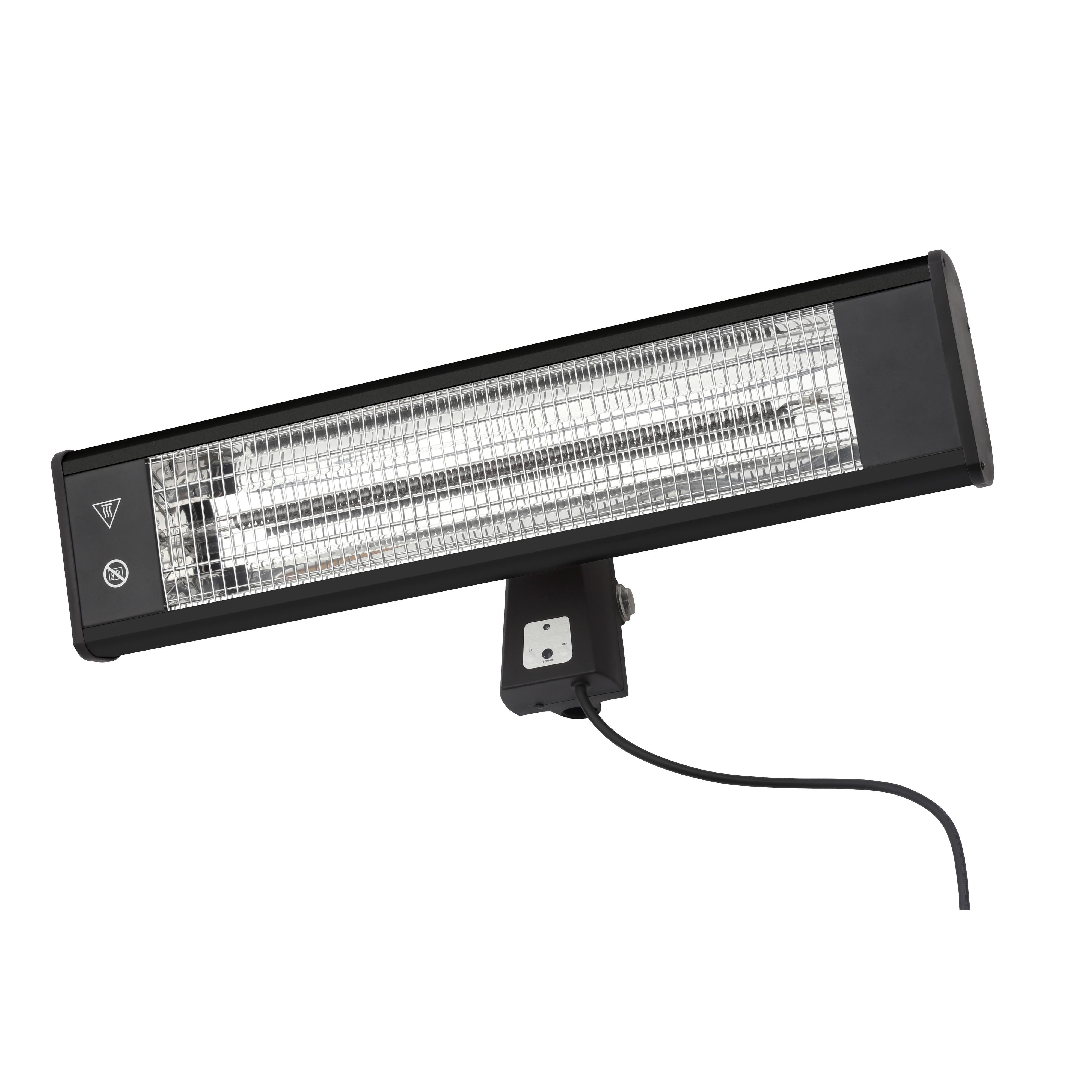Forum ZR-32298-BLK Wall Mount Patio Heater 1800W