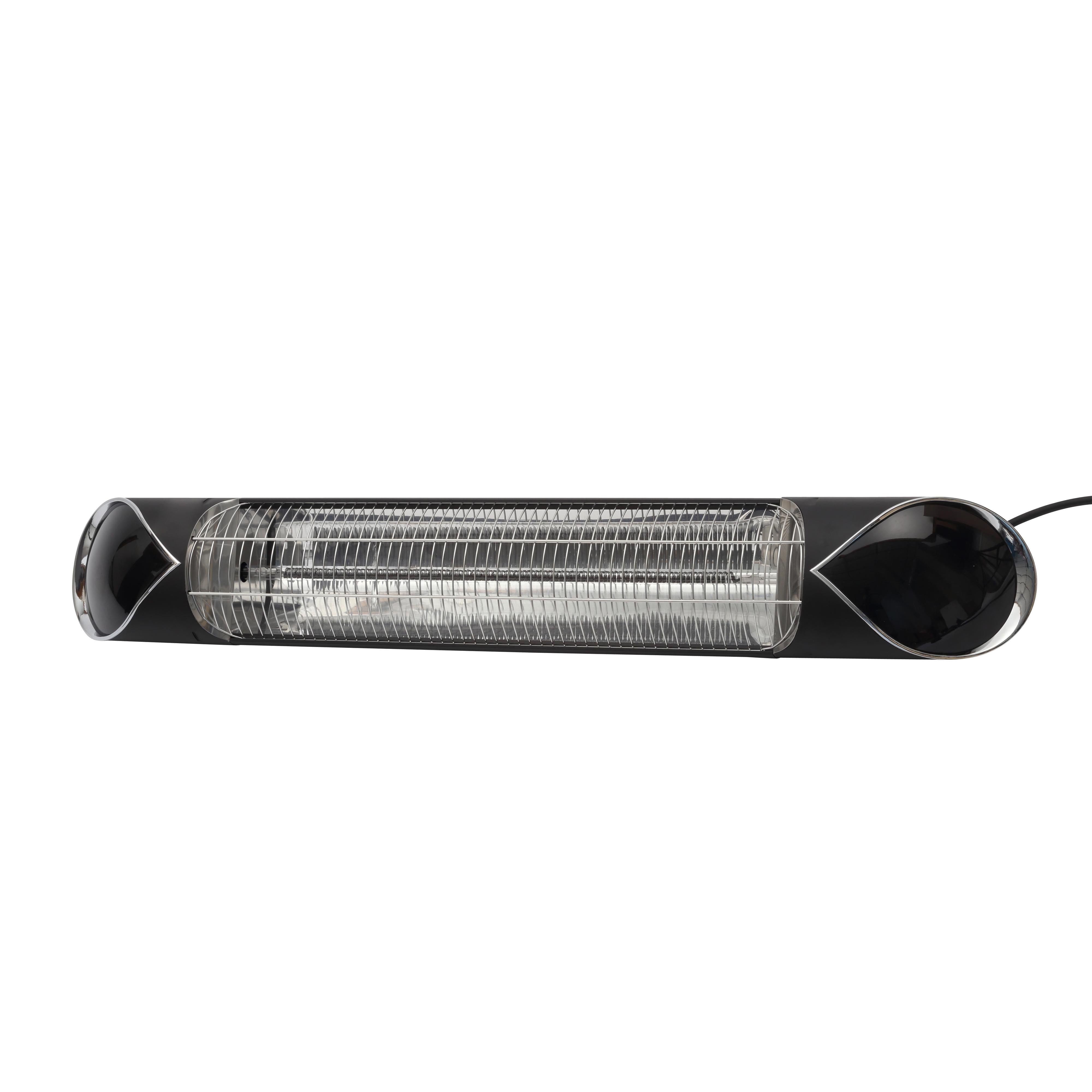 Forum ZR-32328-BLK Wall Mnt Pat Htr 2KW Remote 24hr timer in/outdoor
