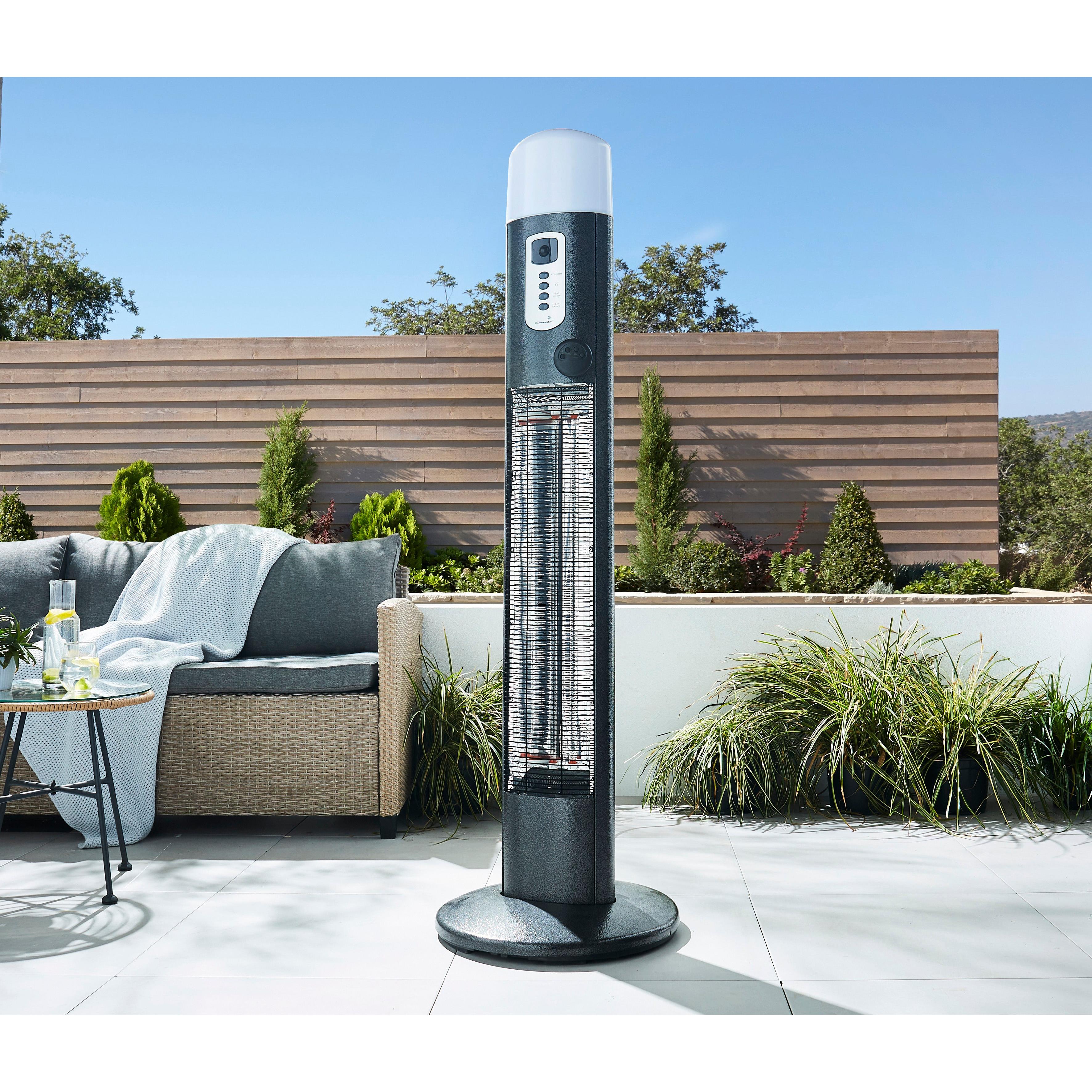 Forum ZR-37442-GMTL Amber 3000w FS Heater w PIR CCT ECO IP55 GMTL