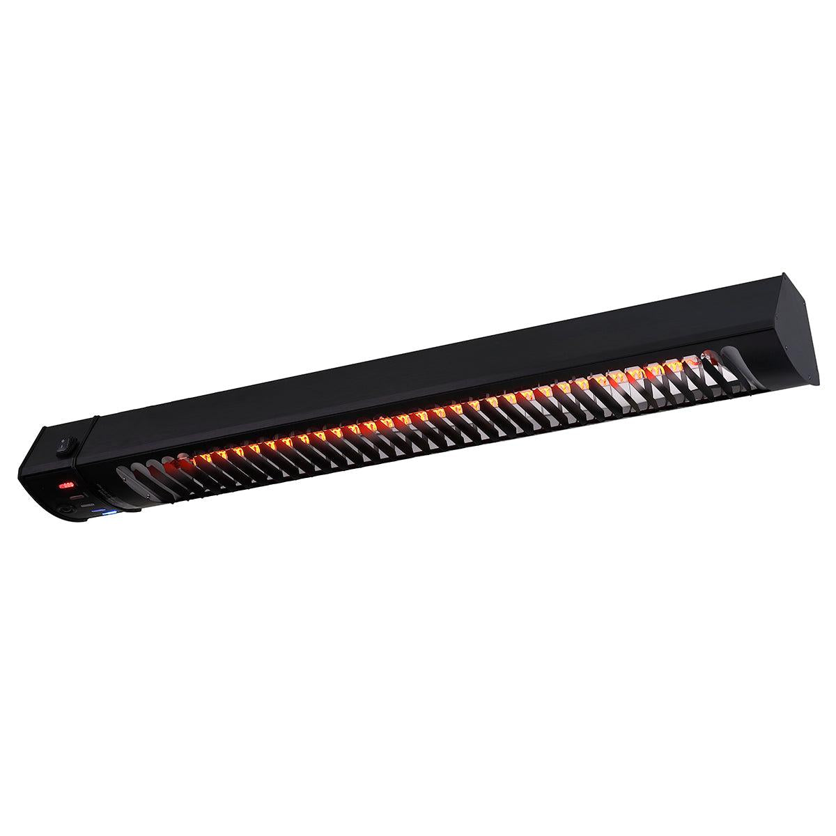 Forum ZR-37443-BLK Jet Vari Watt Dual Mount Heater w PIR IP55 Black