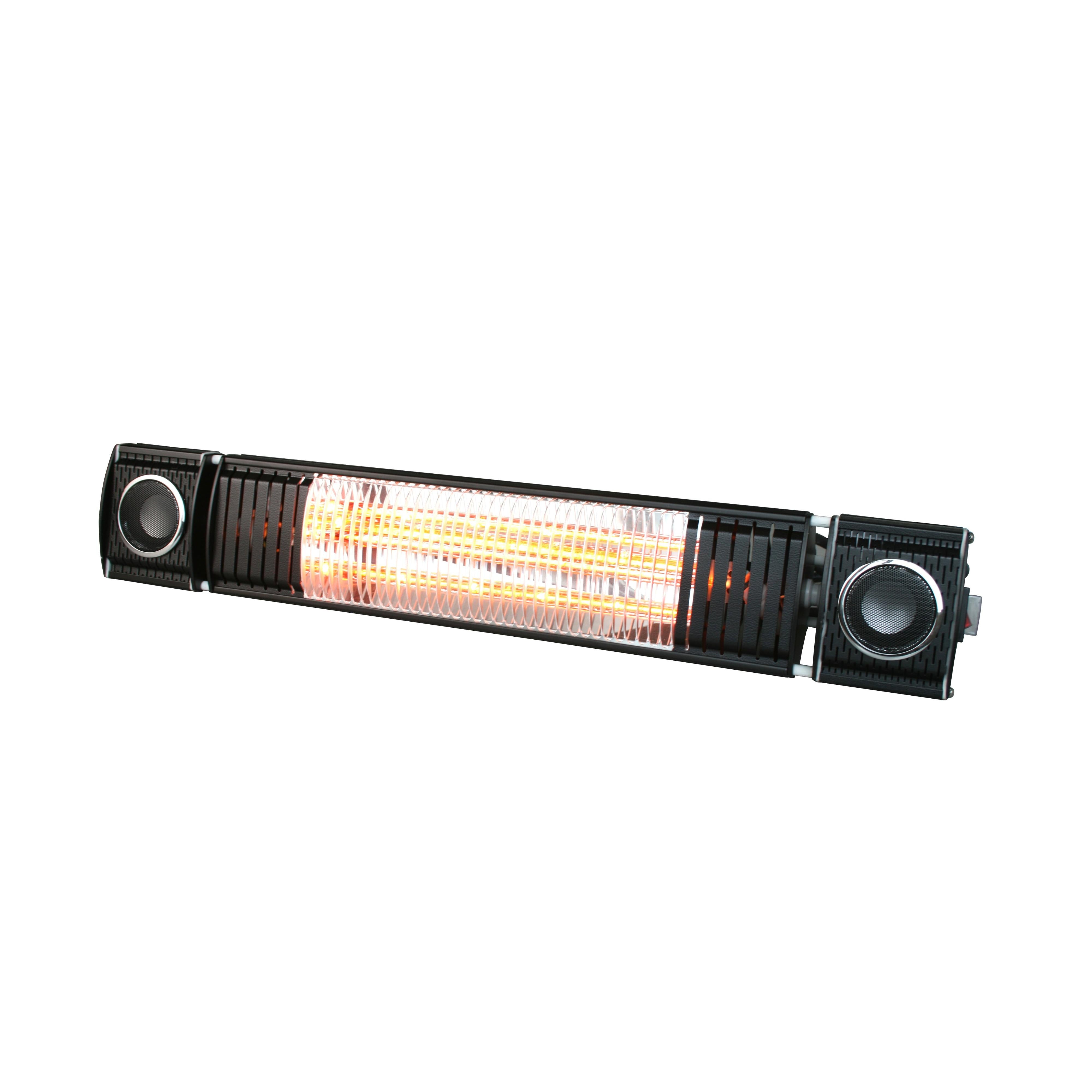 Forum ZR-37444-BLK Flint 2kW Wall Heater w W/lss Spkr & remote Black