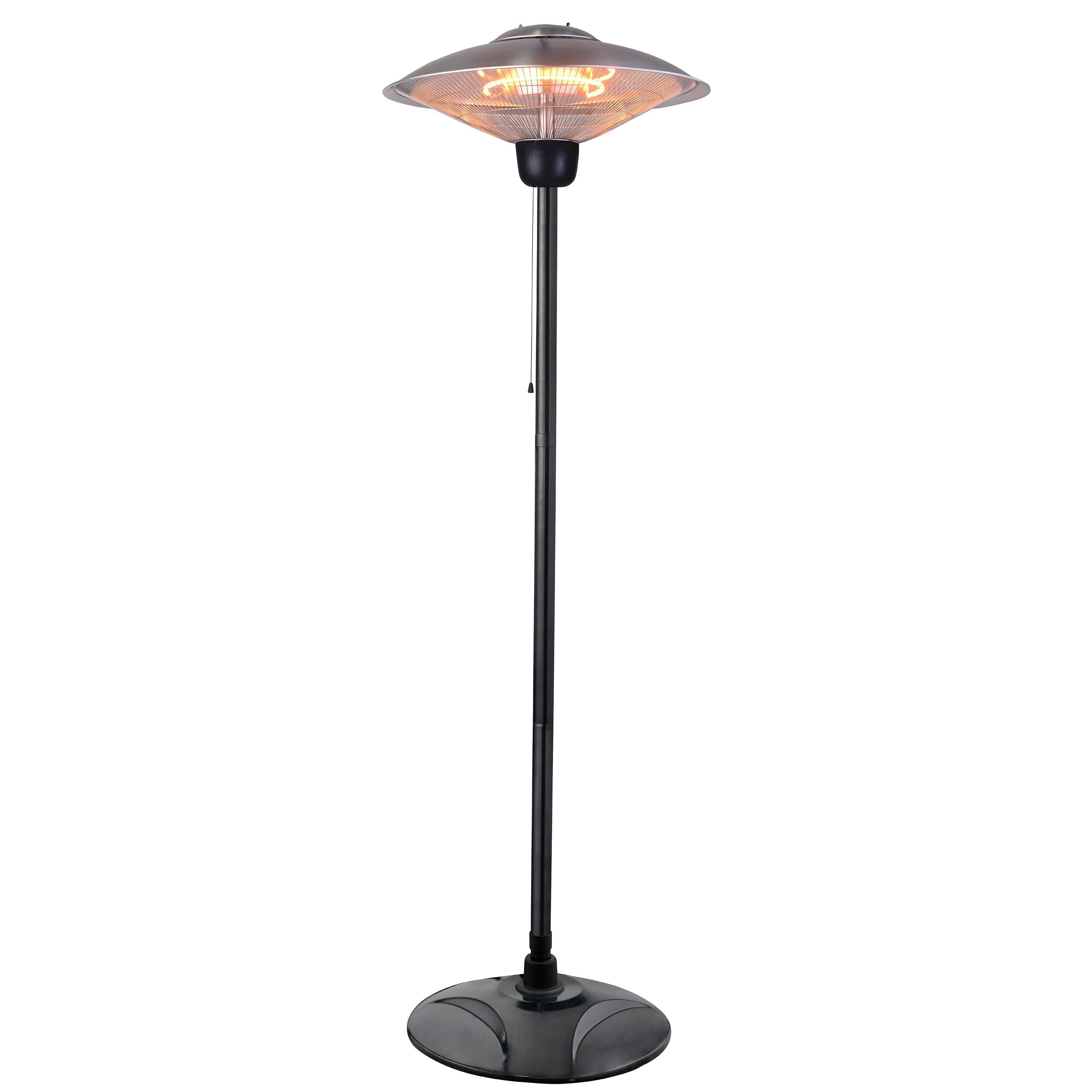 Forum ZR-38831-SIL Marl 2000w max FS Halogen Elem Patio Heater Silver