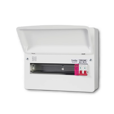 FuseBox F3011MZ 11 Way RCBO Consumer Unit With T2 SPD