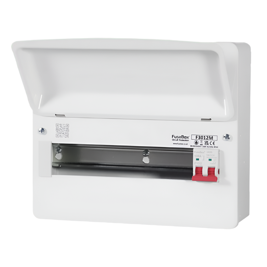FuseBox F3012M 12 Way Main Switch RCBO Consumer Unit