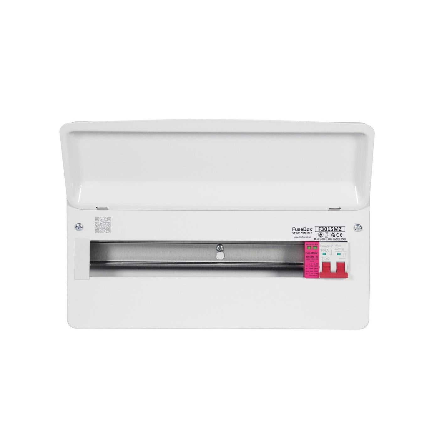 FuseBox F3015MZ 15 Way Consumer Unit With T2 SPD