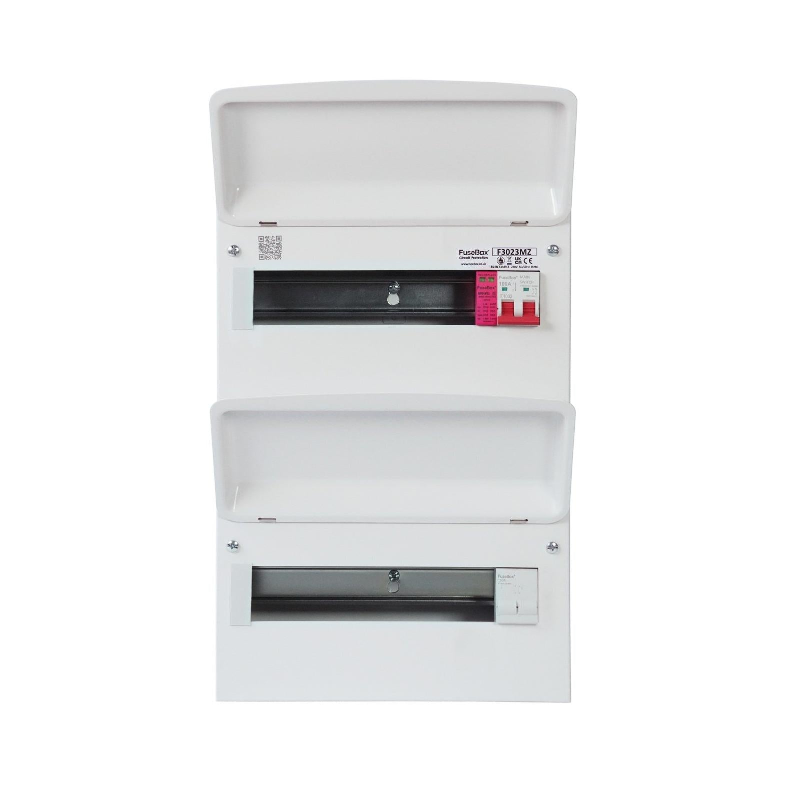 FuseBox F3023MZ 23 Way RCBO Consumer Unit With T2 SPD