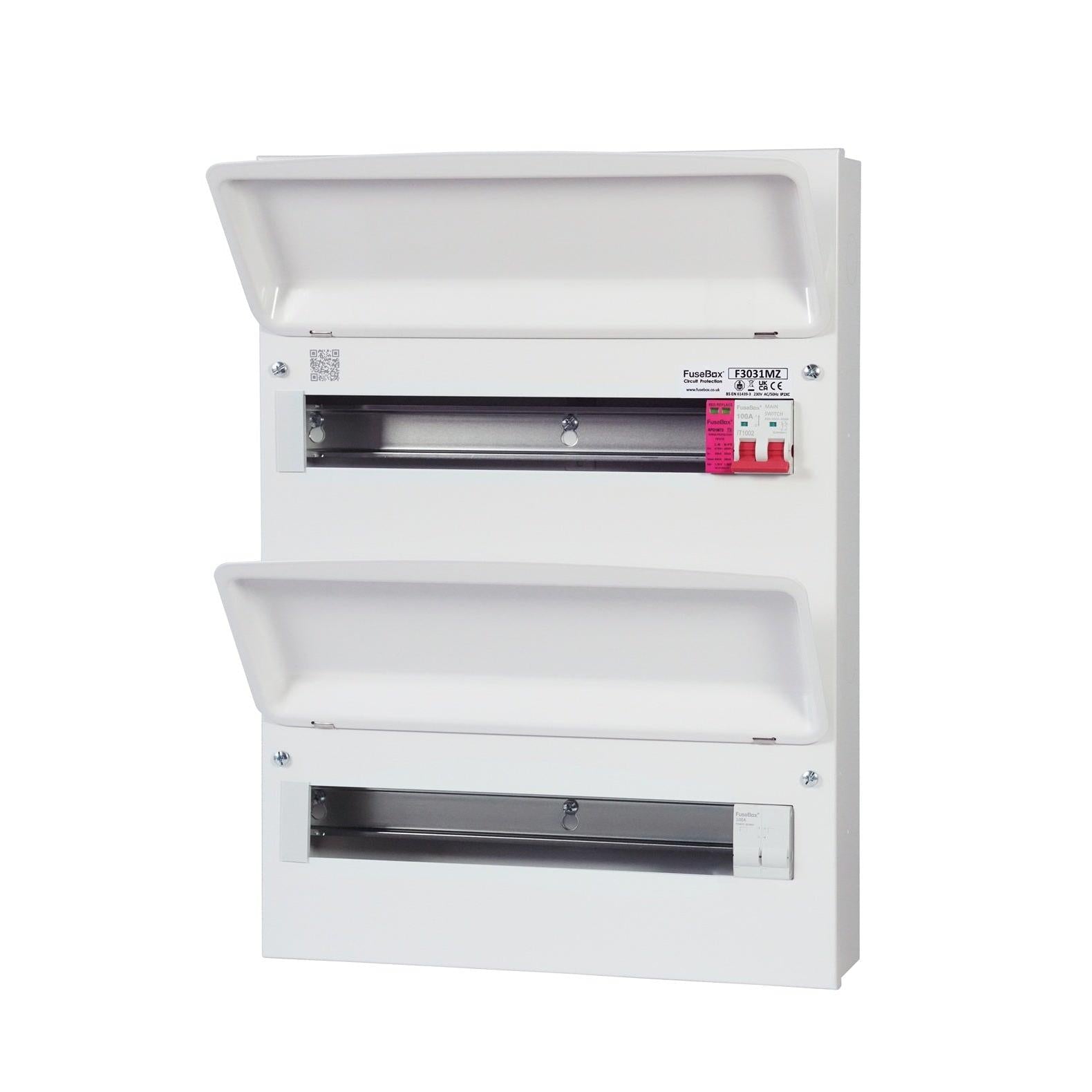 FuseBox F3031MZ 31 Way RCBO Consumer Unit With T2 SPD