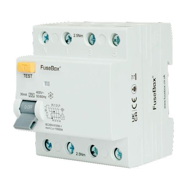 FuseBox RTA0630304 63A 4 Pole 30mA Type A RCD