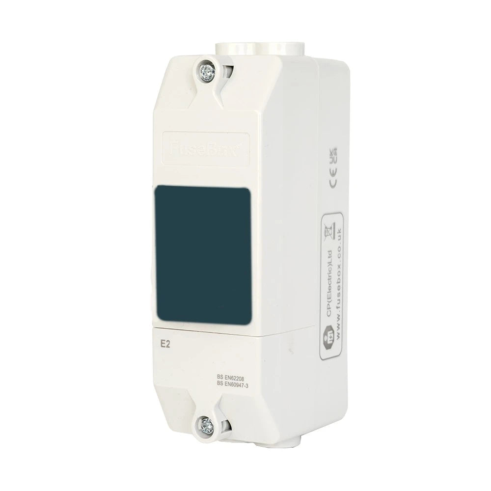 Fusebox E2 2 Module Split Lid Enclosure IP20