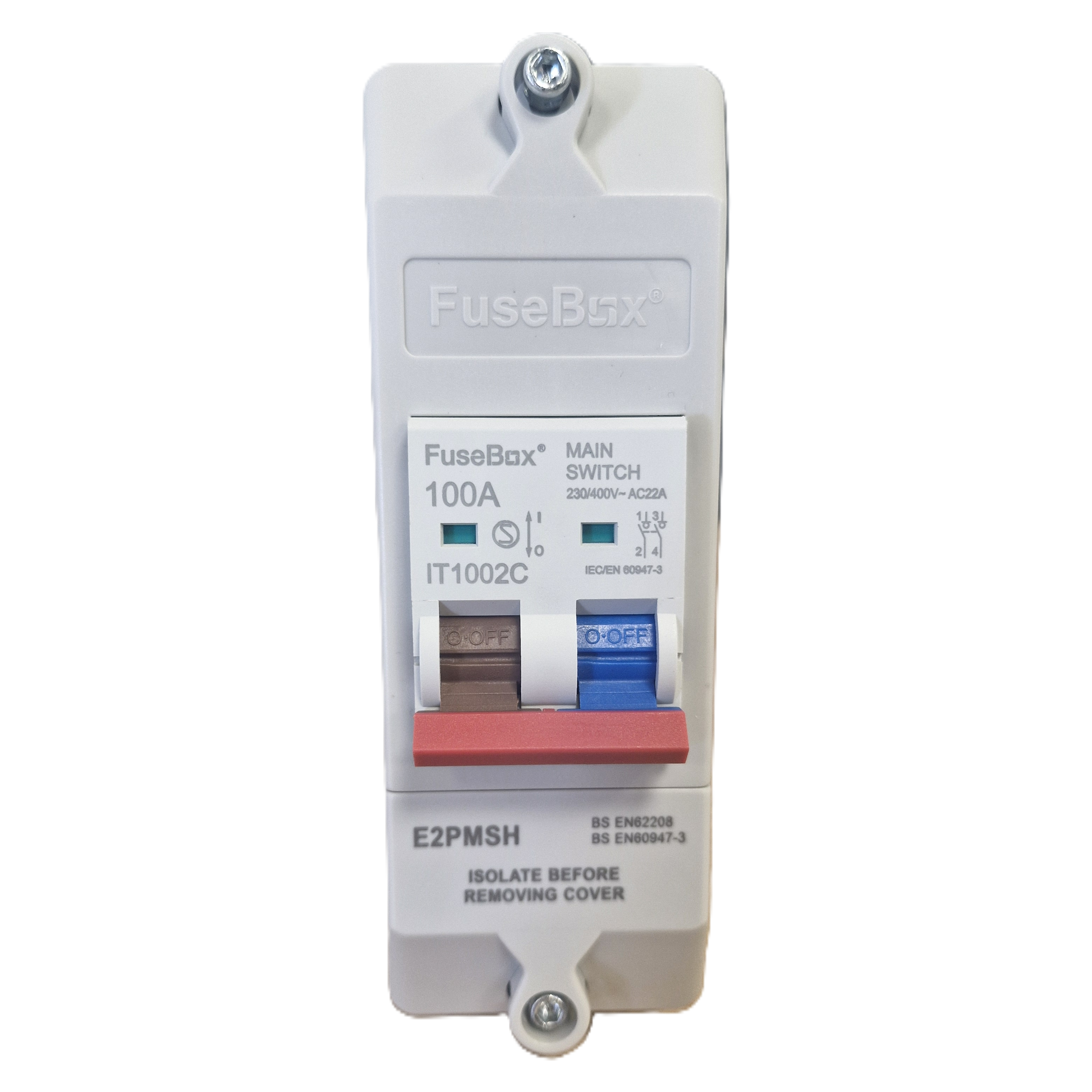 Fusebox E2PMSH 100A DP Electricity Meter Isolator Switch