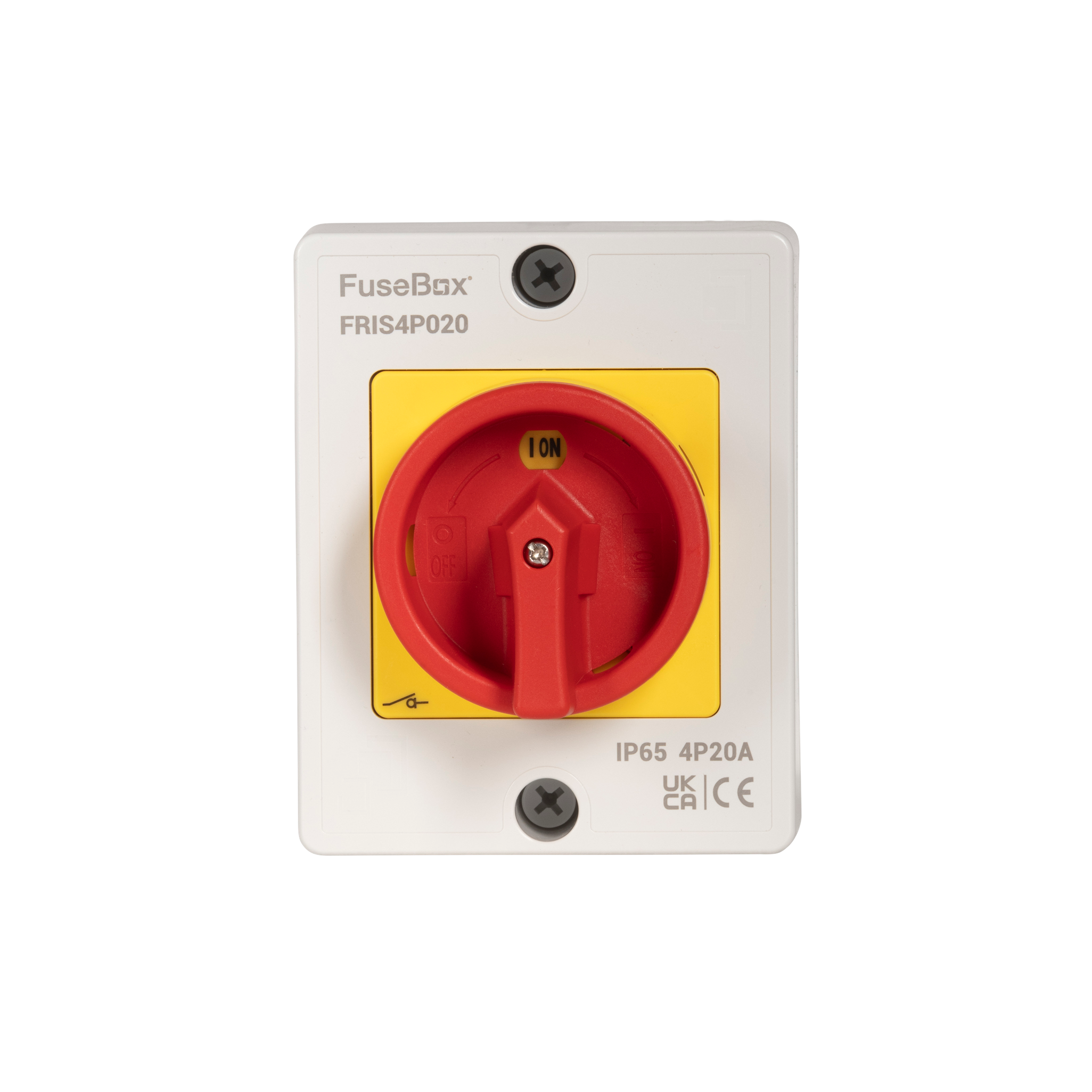 Fusebox FRIS4P020 20A 4 Pole AC Rotary Switch