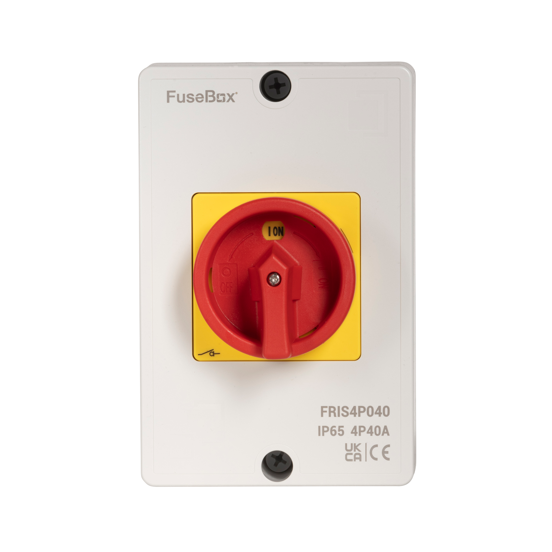 Fusebox FRIS4P040 40A 4 Pole AC Rotary Switch