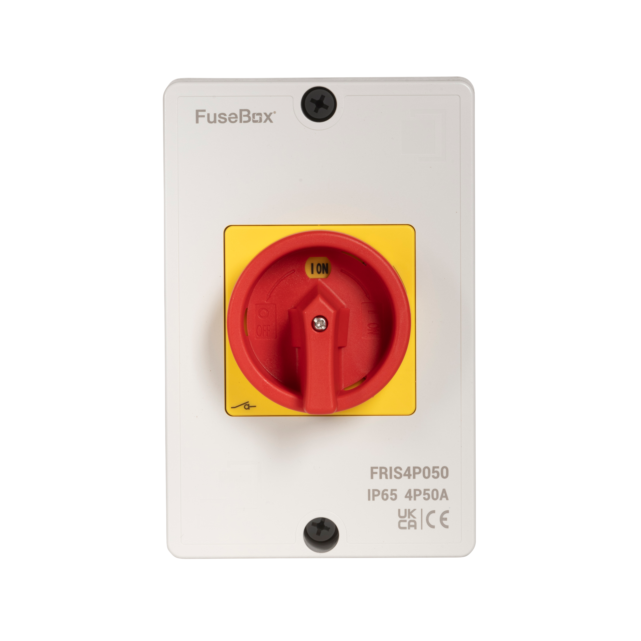 Fusebox FRIS4P050 50A 4 Pole AC Rotary Switch