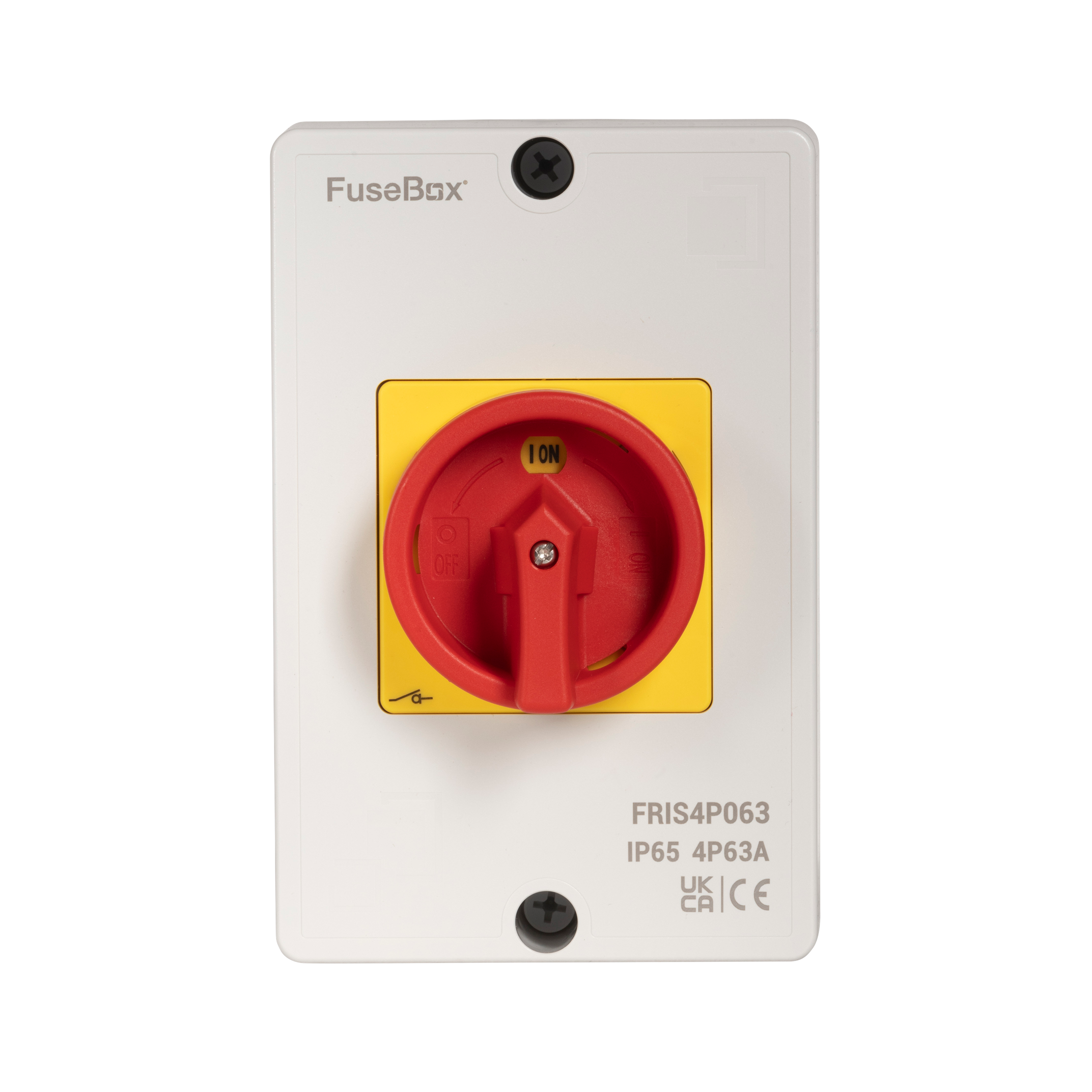 Fusebox FRIS4P063 63A 4 Pole AC Rotary Switch