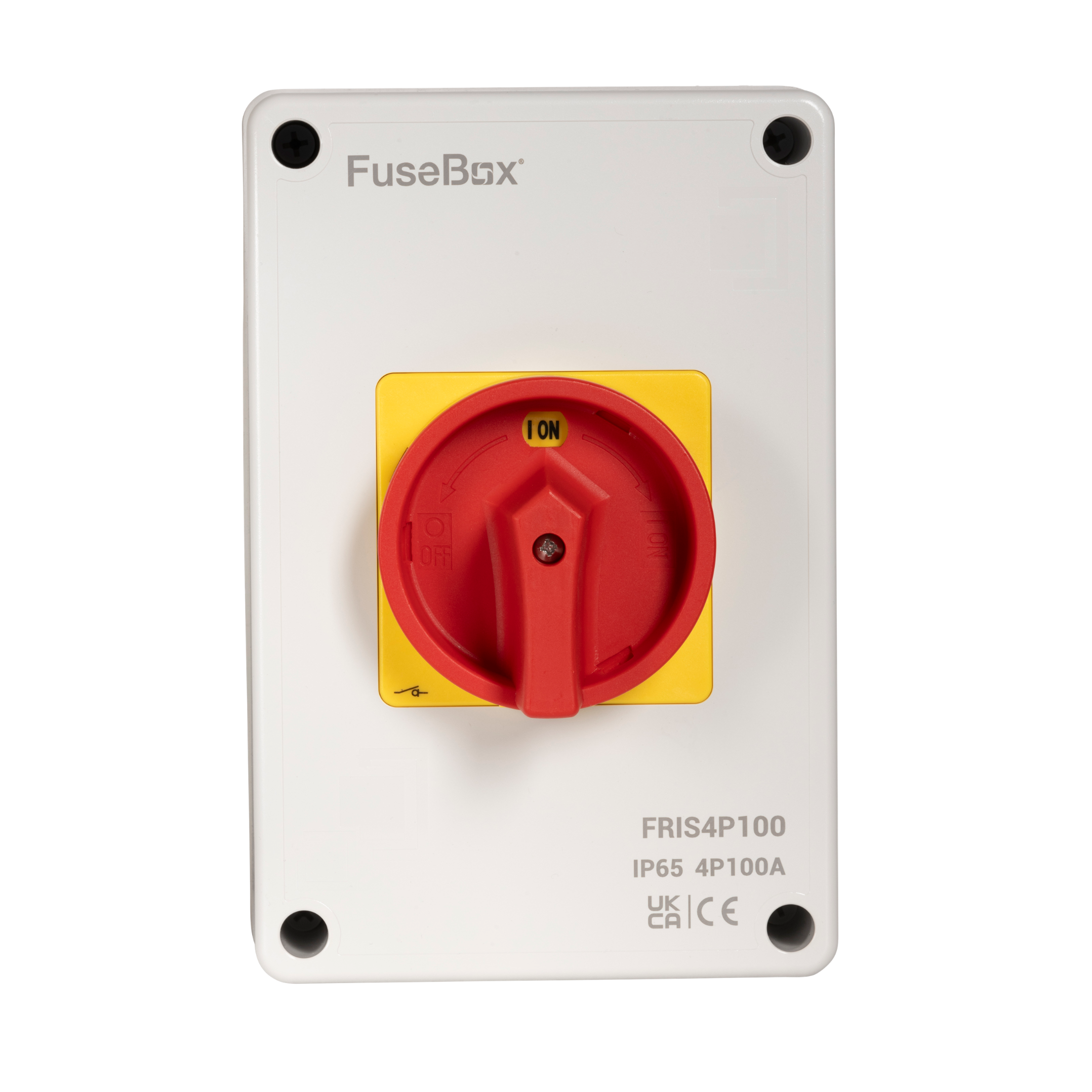 Fusebox FRIS4P100 100A 4 Pole AC Rotary Switch