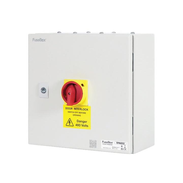 Fusebox TPNI063 63A TP&N Metal Isolator Switch Disconnector