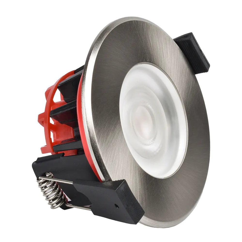 Green Lighting GL-ECO8/BA ECO800 8W D-Lux LED IP65 Downlight 3000K Brushed Aluminium