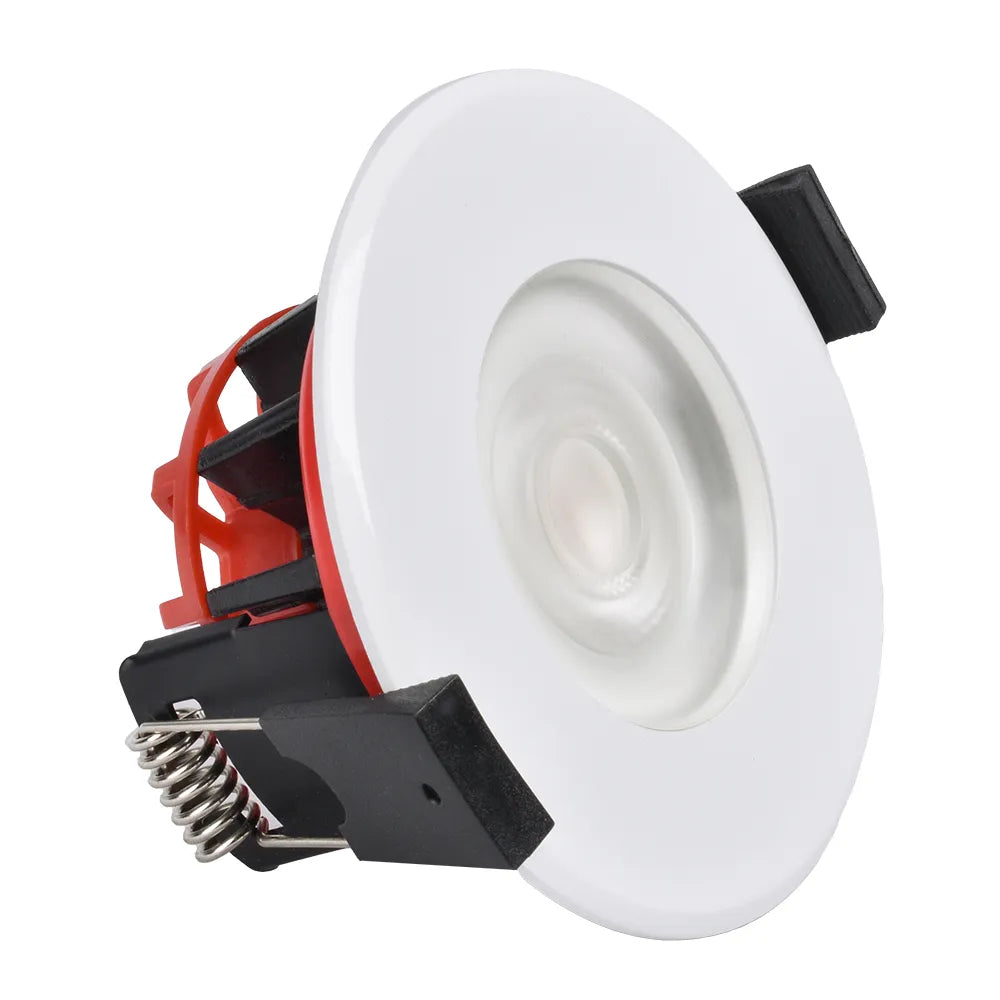 Green Lighting GL-ECO8/WH ECO800 8W D-Lux LED IP65 Downlight 3000K Matt White