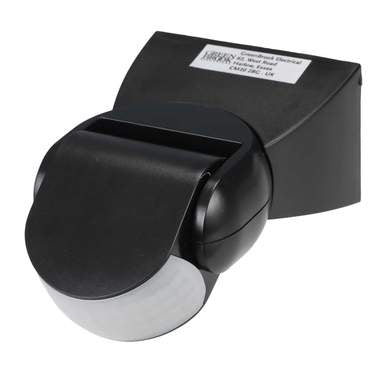 Greenbrook OD103B 180° PIR Motion Detector IP65 Black