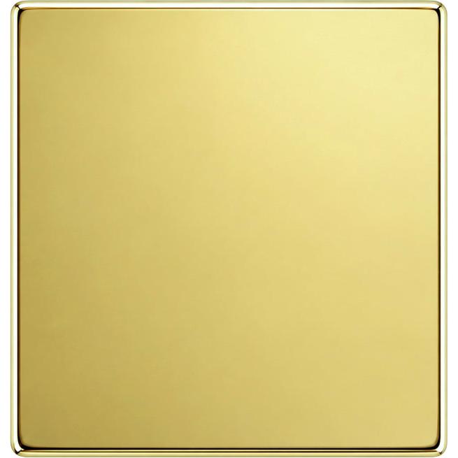 Hamilton 71CBPS Hartland CFX Polished Brass Single Blank Plate