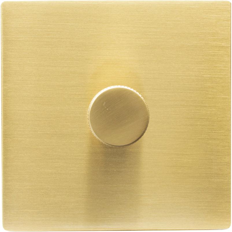 Hamilton 72C1XL-SD-COMP-K Hartland CFX Satin Brass 1g Rotary Companion Controller Satin Brass c/w SB Knurled Knob