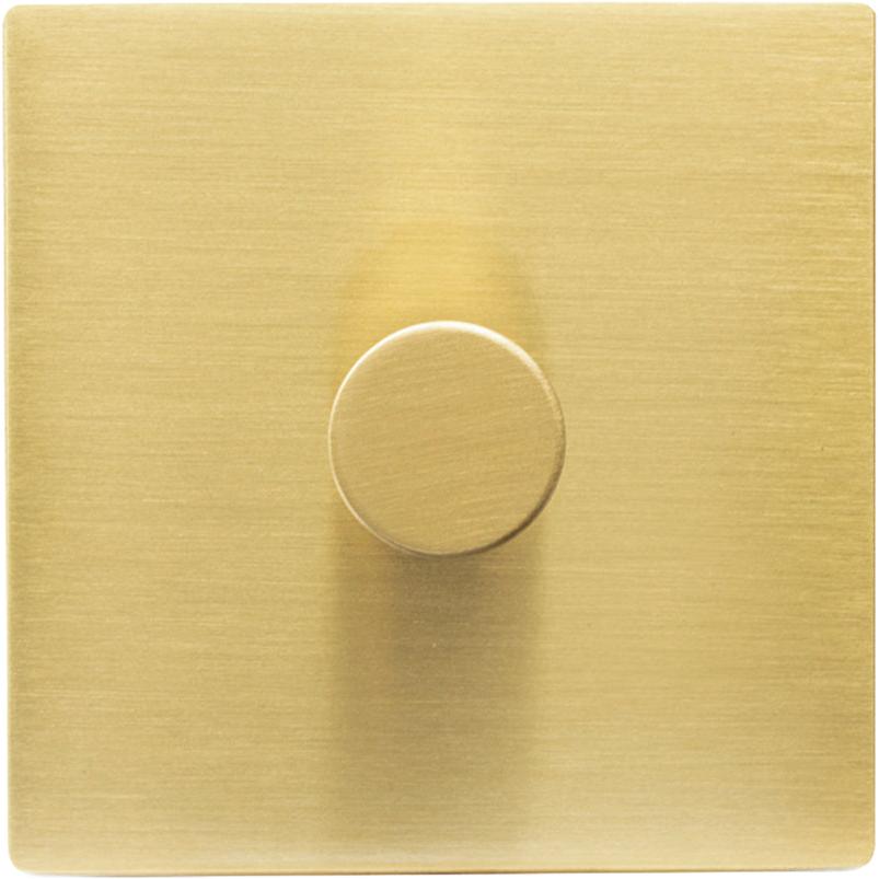 Hamilton 72C1XL-SD250MW-3 Hartland CFX Satin Brass 1g Wi-Fi Rotary Master LED Dimmer Satin Brass) c/w SB 3Line Knob