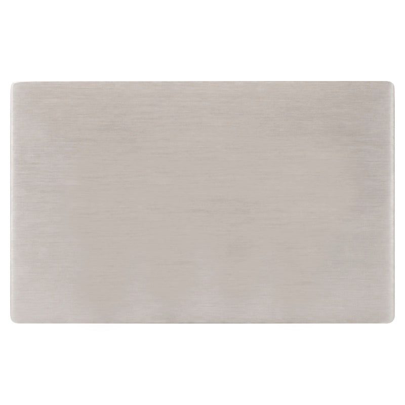 Hamilton 74CBPD Hartland CFX Satin Steel Effect Double Blank Plate