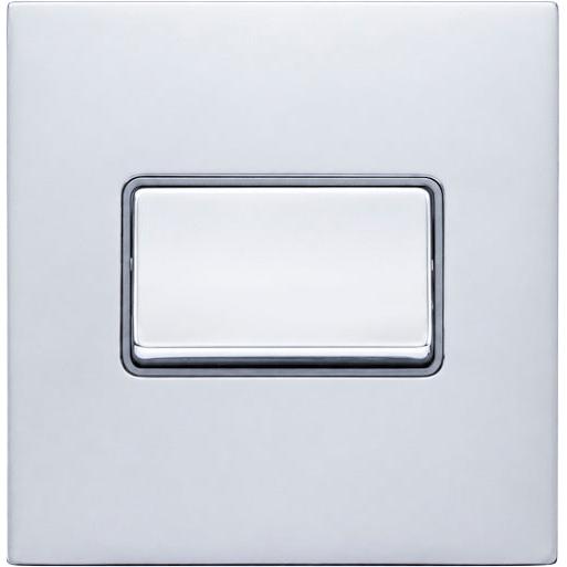 Hamilton 77CTPBC-QG Hartland CFX Bright Chrome 1 gang 10A Triple Pole Rocker Bright Chrome/Quartz Grey