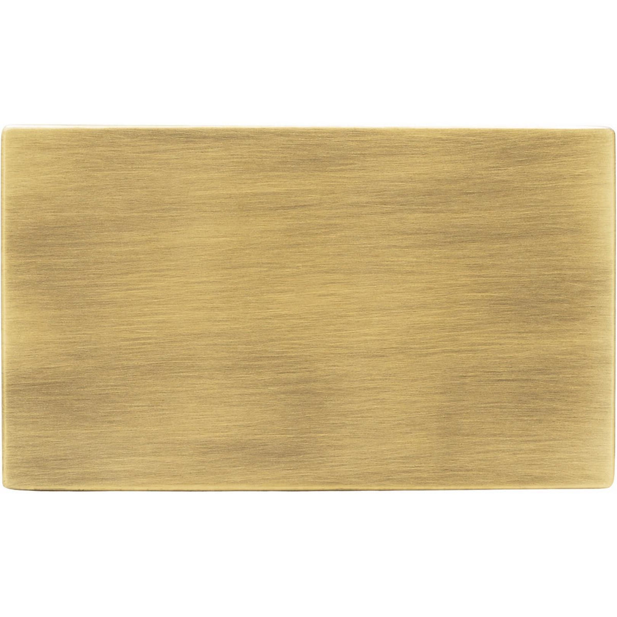 Hamilton 79CBPD Hartland CFX Antique Brass Double Blank Plate
