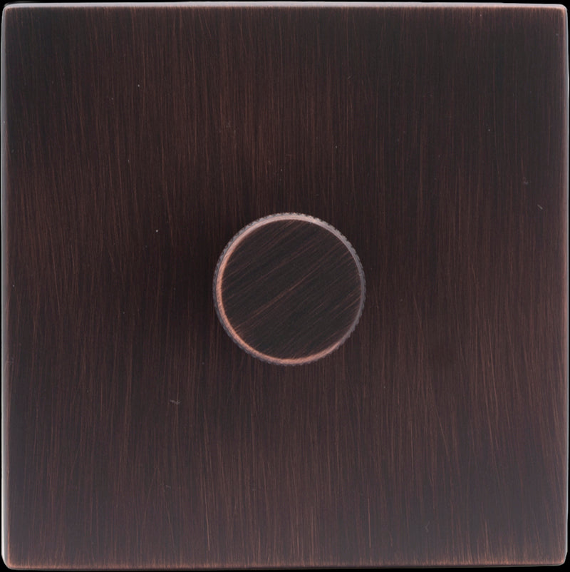 Hamilton 7EBC1XL-SD250MW-K Hartland CFX Etrium Bronze 1g Wi-Fi Rotary Master LED Dimmer Etrium Bronze) c/w EB Knurled Knob