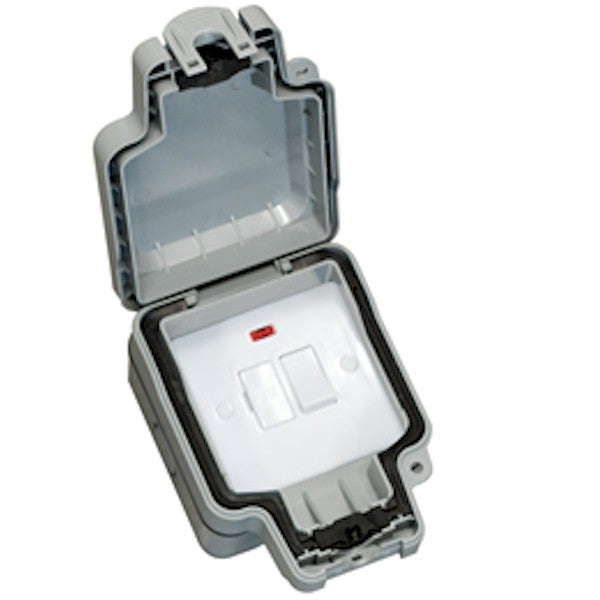 Hamilton ELMSP Elemento 1 Gang 13A Fused Spur Neon IP66