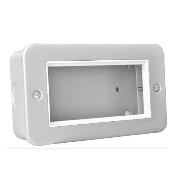 Hamilton MCEURO4W 2 Gang 4 Module Euro Plate