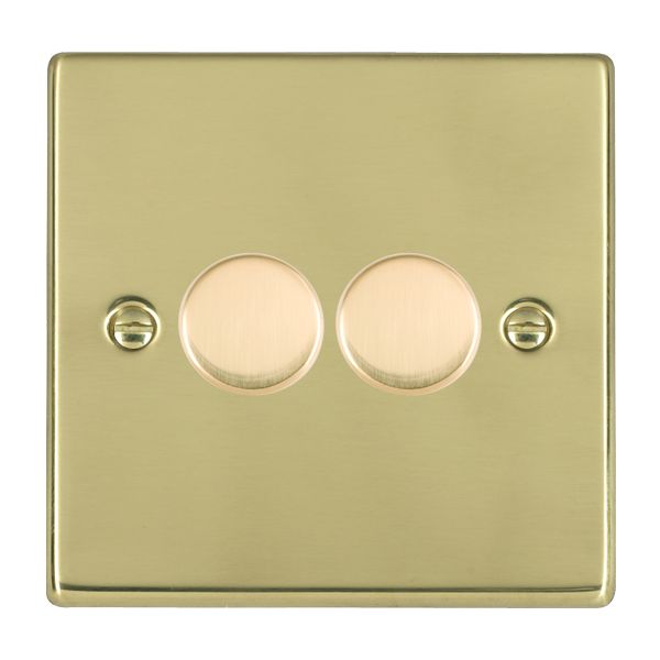 Hartland 712XL-SD-COMP 2g Rotary Companion Controller Polished Brass with Polished Brass Inserts