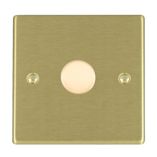 Hartland 721XL-SD-COMP 1g Rotary Companion Controller Satin Brass with Satin Brass Inserts