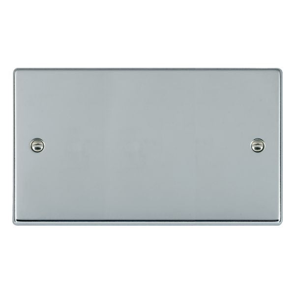 Hartland 77BPD Double Blank Plate Bright Chrome