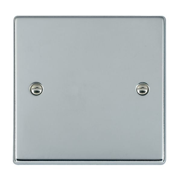 Hartland 77BPS Single Blank Plate Bright Chrome