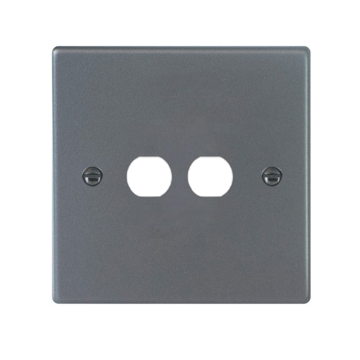 Hartland 7AFLDLY2 2 gang Dolly Front Loading Plate + Grid + Gasket Anthra Gray
