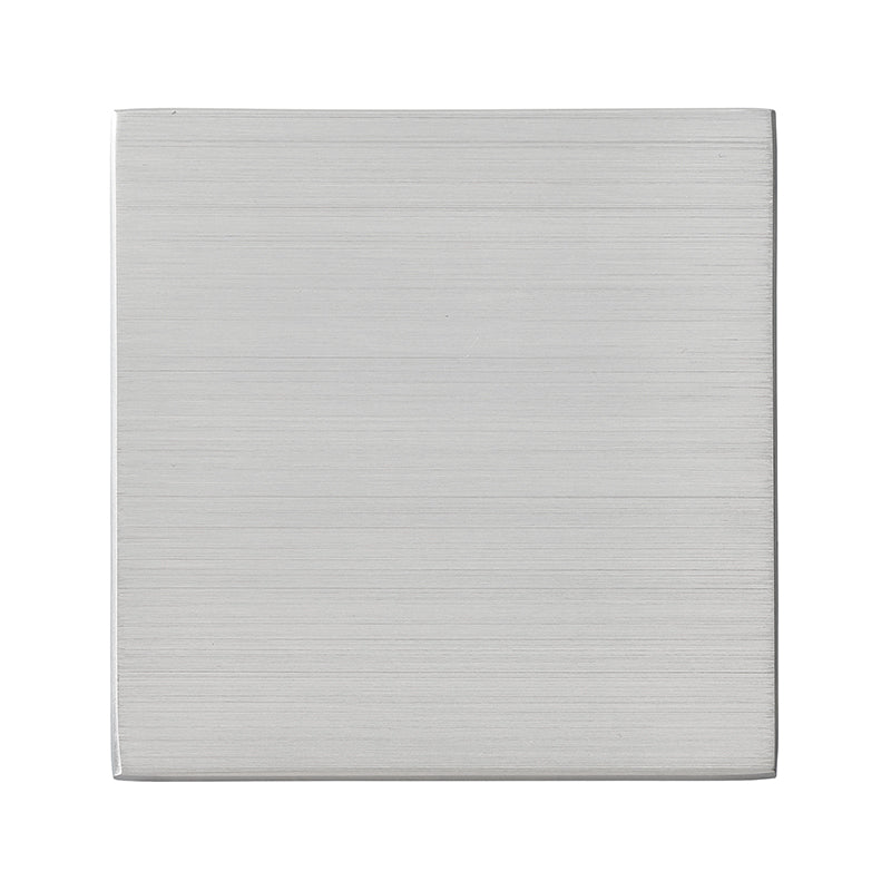 Hartland G2 7G24BPS Single Blank Plate Satin Steel
