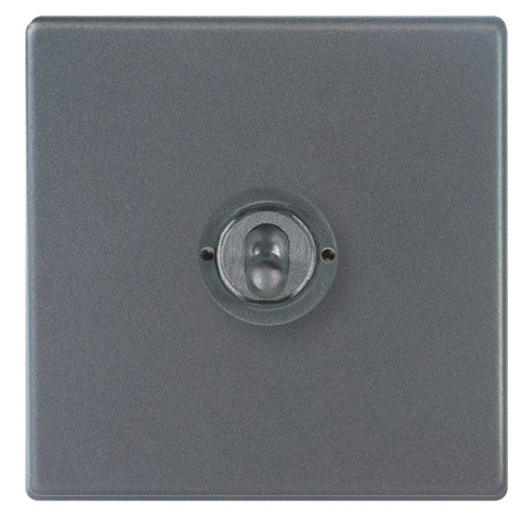 Hartland G2 7G2AT21 1 gang 20AX 2 Way FL Toggle Anthra Gray with Anthra Gray Inserts