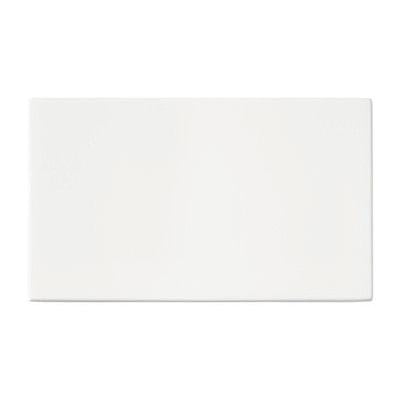 Hartland G2 7G2MWBPD Double Blank Plate Matt White